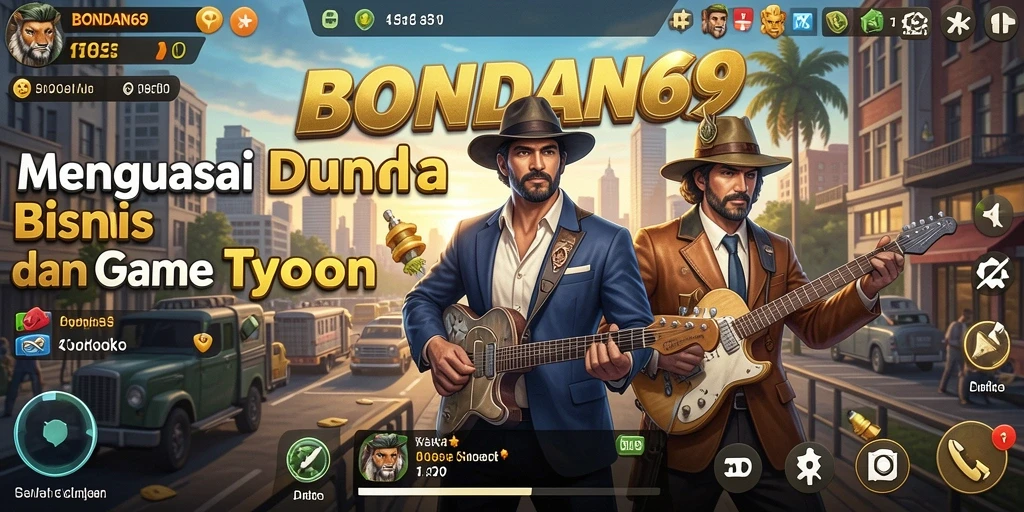 Gameplay seru BONDAN69 menantang pemain untuk membangun bisnis.