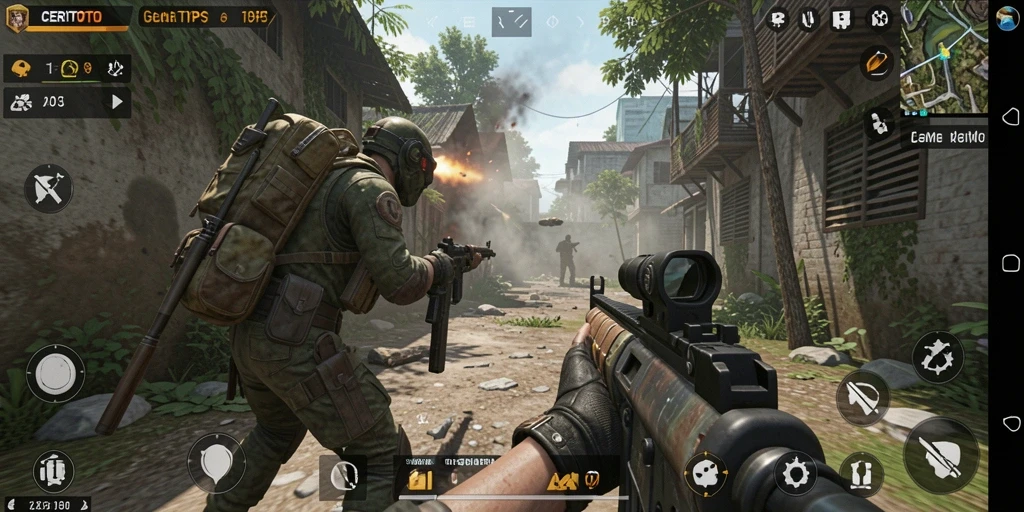 Gameplay seru CERITOTO dengan aksi menegangkan di lapangan tempur.