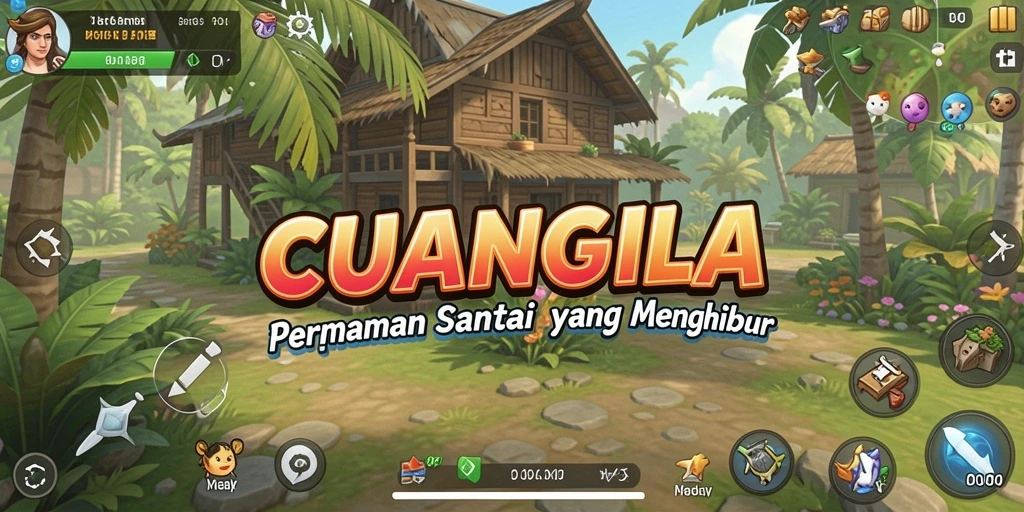 Tampilan gameplay CUANGILA yang seru dan menarik.