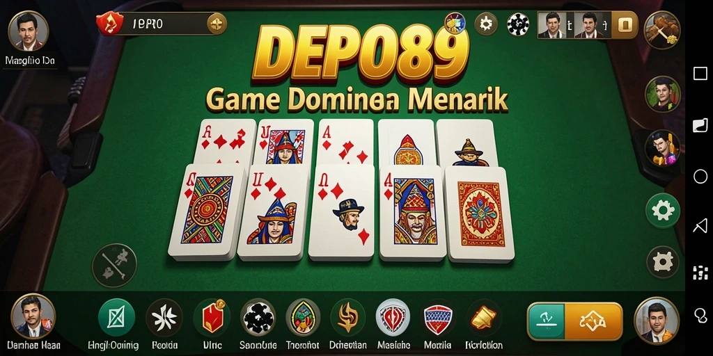 Tampilan gameplay DEPO89 yang menggembirakan dan interaktif.