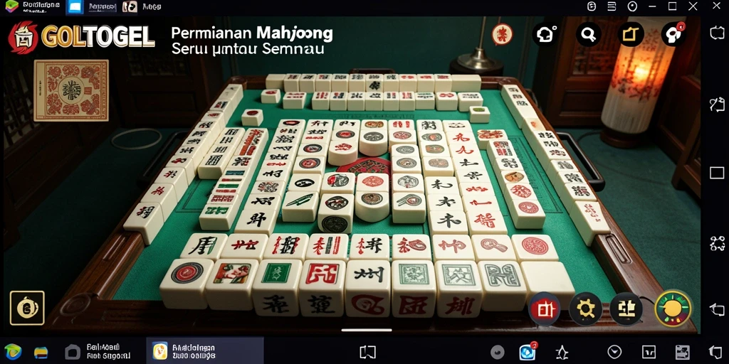 Tampilan utama gameplay GOLTOGEL yang menarik dan interaktif.