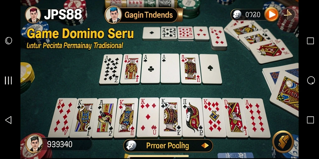 Tampak layar gameplay JPS88 yang menarik dan kompetitif.
