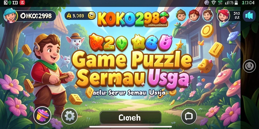 Tangkapan layar gameplay KOKO288 yang menampilkan teka-teki menarik.