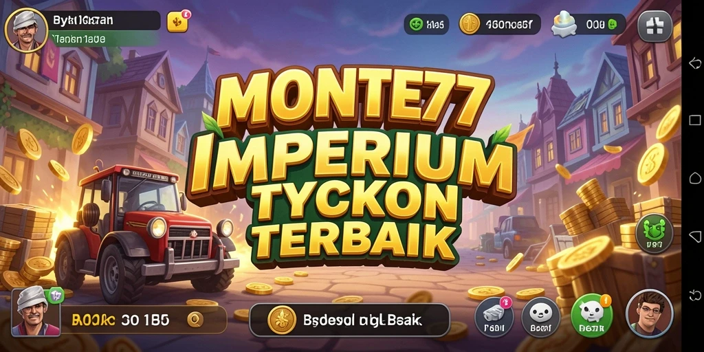 Tampilan gameplay seru dari MONTE77 yang mengasyikkan.