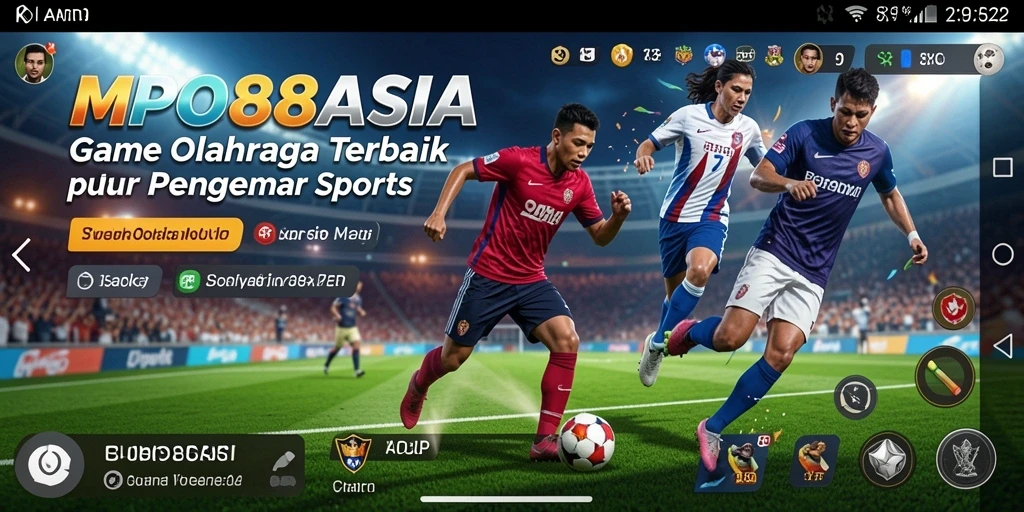 Tampilan menarik dan interaksi seru di MPO88ASIA selama bermain Sports.