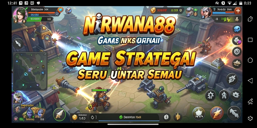 Tampilan gameplay <strong>NIRWANA88</strong> yang menantang dan mengasah strategi.