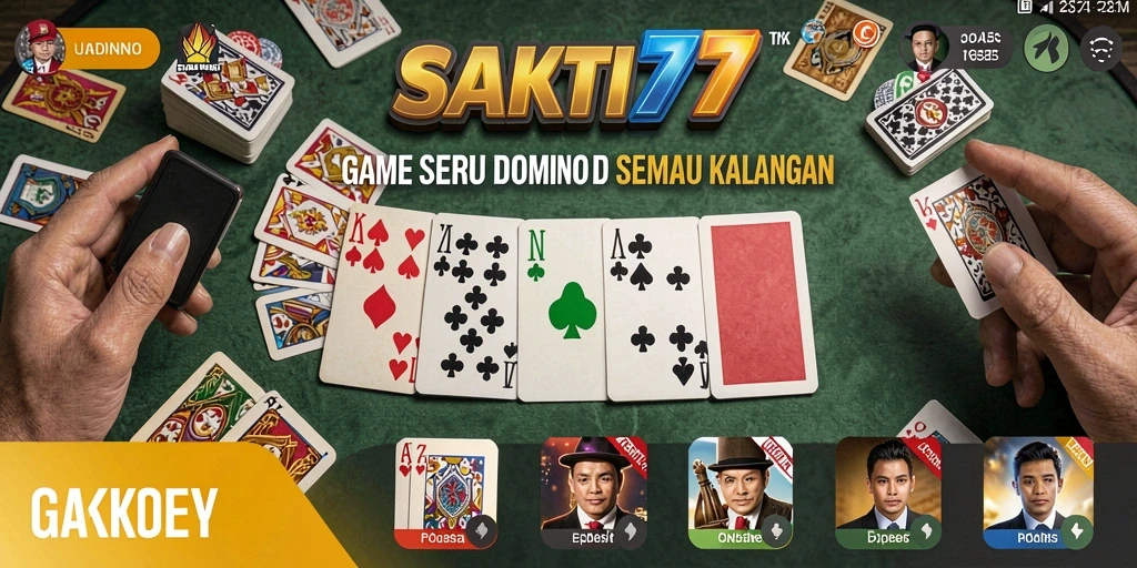 Tampilan seru dari gameplay SAKTI77 yang menarik dan dinamis.